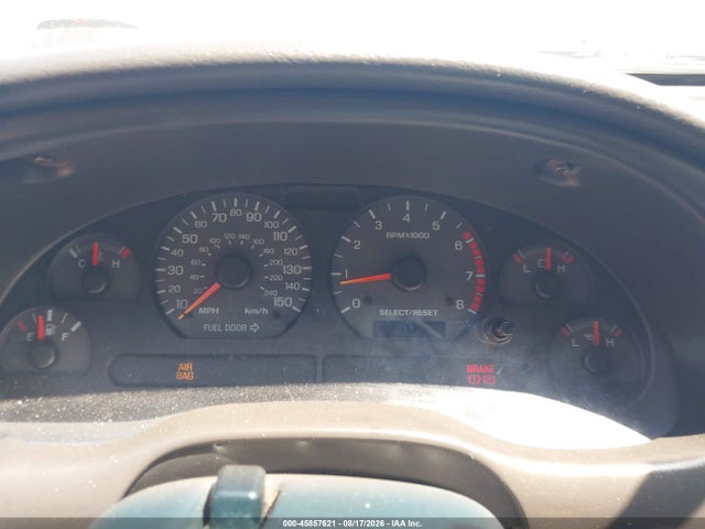 2000 Ford Mustang Gt მანქანა იყიდება აუქციონზე, vin: 1FAFP45X2YF110081, აუქციონის ნომერი: 45857621