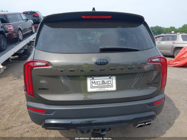 2021 Kia Telluride Sx მანქანა იყიდება აუქციონზე, vin: 5XYP5DHC4MG111382, აუქციონის ნომერი: 45857642