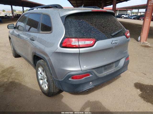 Aukcja sprzedaży 2016 Jeep Cherokee Sport, vin: 1C4PJLAB1GW160179, numer aukcji: 45857660