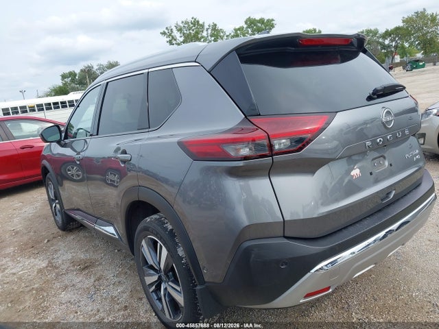2023 Nissan Rogue Platinum Intelligent Awd მანქანა იყიდება აუქციონზე, vin: JN8BT3DD8PW322492, აუქციონის ნომერი: 45857688