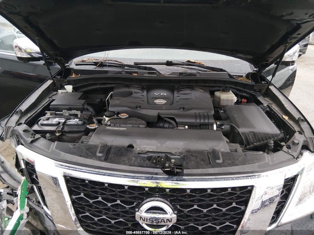 45857700 :رقم المزاد ، JN8AY2NC4H9500170 vin ، 2017 Nissan Armada Platinum/sl/sv مزاد بيع