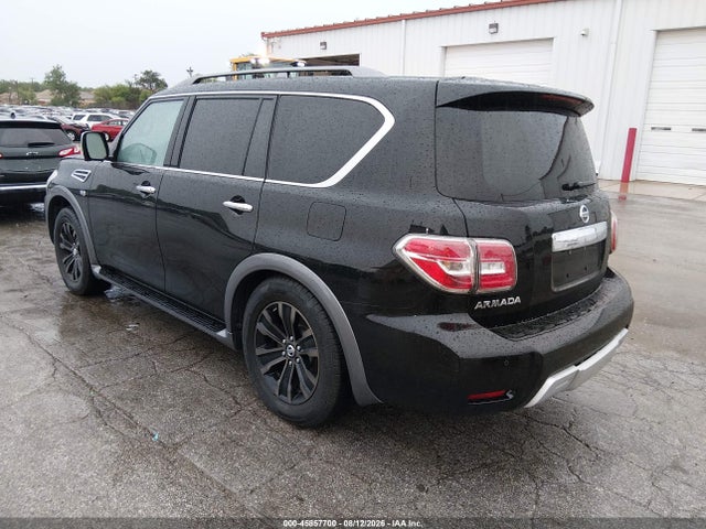 45857700 :رقم المزاد ، JN8AY2NC4H9500170 vin ، 2017 Nissan Armada Platinum/sl/sv مزاد بيع