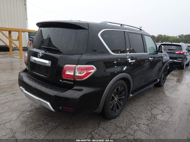 45857700 :رقم المزاد ، JN8AY2NC4H9500170 vin ، 2017 Nissan Armada Platinum/sl/sv مزاد بيع