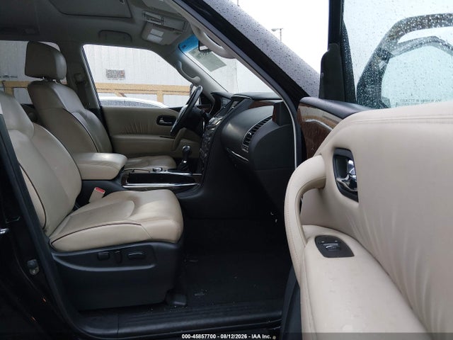 45857700 :رقم المزاد ، JN8AY2NC4H9500170 vin ، 2017 Nissan Armada Platinum/sl/sv مزاد بيع