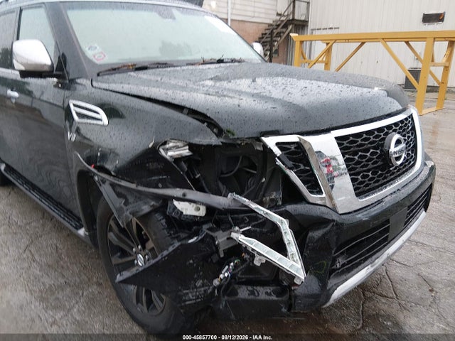 45857700 :رقم المزاد ، JN8AY2NC4H9500170 vin ، 2017 Nissan Armada Platinum/sl/sv مزاد بيع