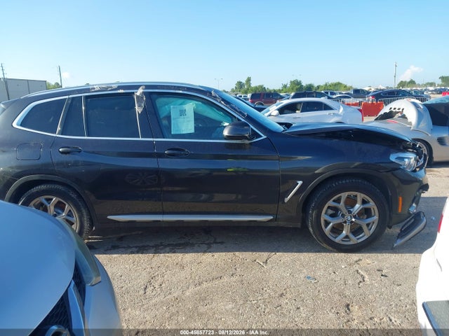 45857723 :رقم المزاد ، 5UXTY3C04L9D23763 vin ، 2020 Bmw X3 Sdrive30i مزاد بيع