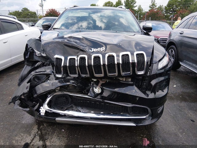 45857737 :رقم المزاد ، 1C4PJMJX4JD546020 vin ، 2018 Jeep Cherokee Overland 4x4 مزاد بيع