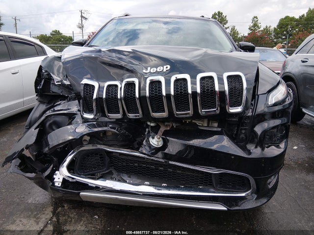 45857737 :رقم المزاد ، 1C4PJMJX4JD546020 vin ، 2018 Jeep Cherokee Overland 4x4 مزاد بيع