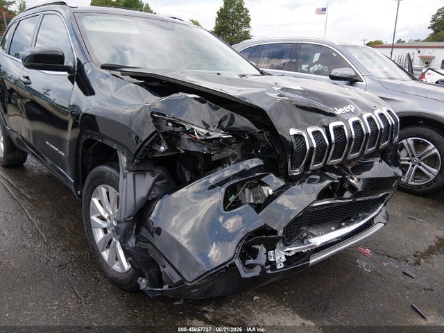 45857737 :رقم المزاد ، 1C4PJMJX4JD546020 vin ، 2018 Jeep Cherokee Overland 4x4 مزاد بيع
