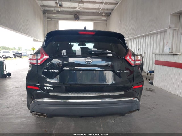 Продаж на аукціоні авто 2017 Nissan Murano Platinum, vin: 5N1AZ2MG3HN138574, номер лоту: 45857797