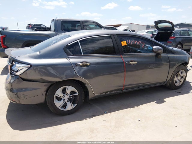 45857814 :رقم المزاد ، 2HGFB2F52EH514245 vin ، 2014 Honda Civic Lx مزاد بيع