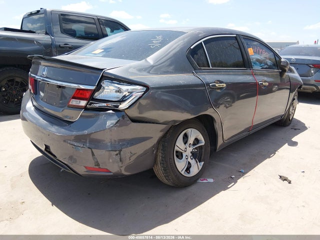 45857814 :رقم المزاد ، 2HGFB2F52EH514245 vin ، 2014 Honda Civic Lx مزاد بيع