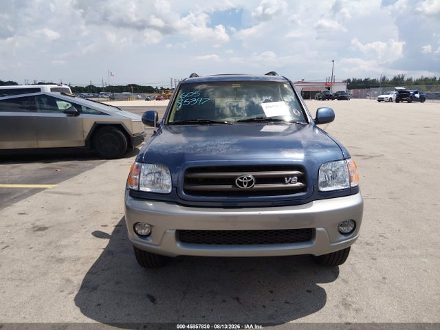45857830 :رقم المزاد ، 5TDZT34A03S148590 vin ، 2003 Toyota Sequoia Sr5 V8 مزاد بيع
