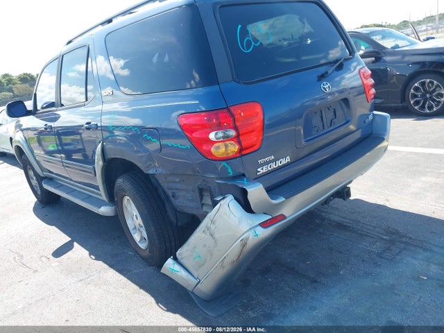45857830 :رقم المزاد ، 5TDZT34A03S148590 vin ، 2003 Toyota Sequoia Sr5 V8 مزاد بيع