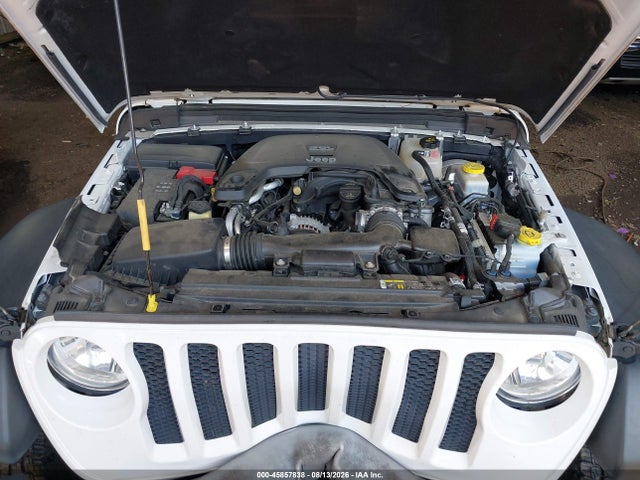 45857838 :رقم المزاد ، 1C4HJXDG2JW124639 vin ، 2018 Jeep Wrangler Unlimited Sport S 4x4 مزاد بيع