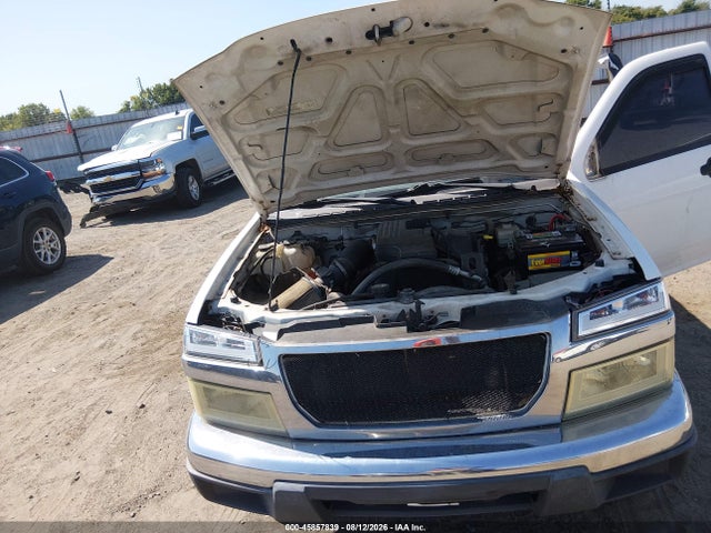 2005 Gmc Canyon Sle მანქანა იყიდება აუქციონზე, vin: 1GTCS198958139378, აუქციონის ნომერი: 45857839