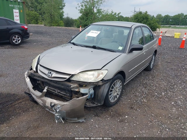 Продажа на аукционе авто 2005 Honda Civic Lx, vin: 2HGES16525H629448, номер лота: 45857846