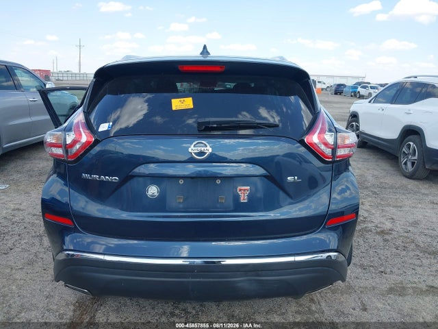 Aukcja sprzedaży 2017 Nissan Murano Sl, vin: 5N1AZ2MG1HN175090, numer aukcji: 45857855