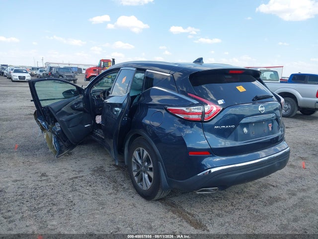 Aukcja sprzedaży 2017 Nissan Murano Sl, vin: 5N1AZ2MG1HN175090, numer aukcji: 45857855