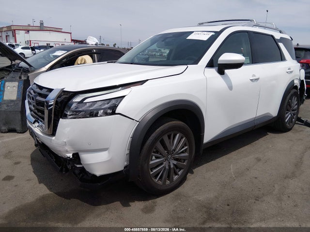 2025 Nissan Pathfinder Sl Fwd მანქანა იყიდება აუქციონზე, vin: 5N1DR3CB6SC252354, აუქციონის ნომერი: 45857859
