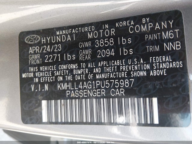 Hyundai ELANTRA SE 2023 KMHLL4AG1PU575987 Image 9