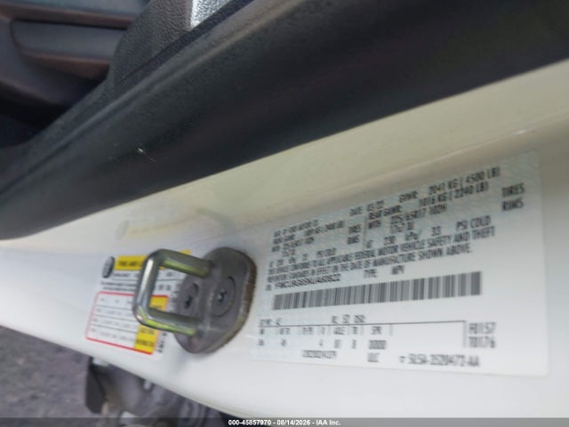 45857970 :رقم المزاد ، 1FMCU9G65NUA60822 vin ، 2022 Ford Escape Se مزاد بيع