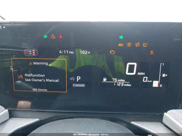 2026 Nissan Kicks Sv მანქანა იყიდება აუქციონზე, vin: 3N8AP6CE1TL368547, აუქციონის ნომერი: 45858004
