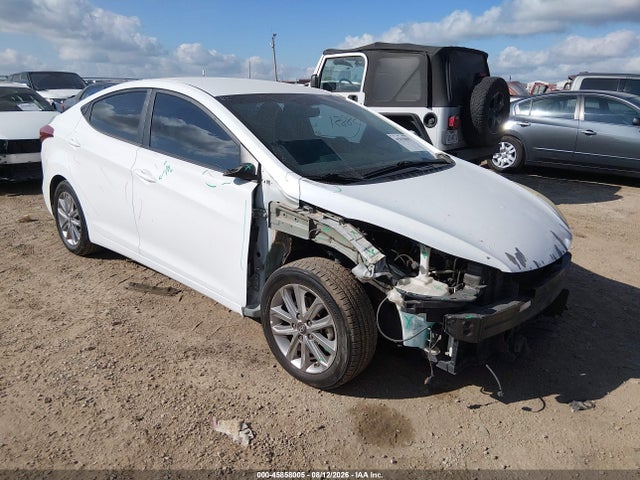 45858005 :رقم المزاد ، 5NPDH4AE2GH660503 vin ، 2016 Hyundai Elantra Se مزاد بيع