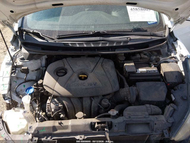 2016 Hyundai Elantra Se მანქანა იყიდება აუქციონზე, vin: 5NPDH4AE2GH660503, აუქციონის ნომერი: 45858005