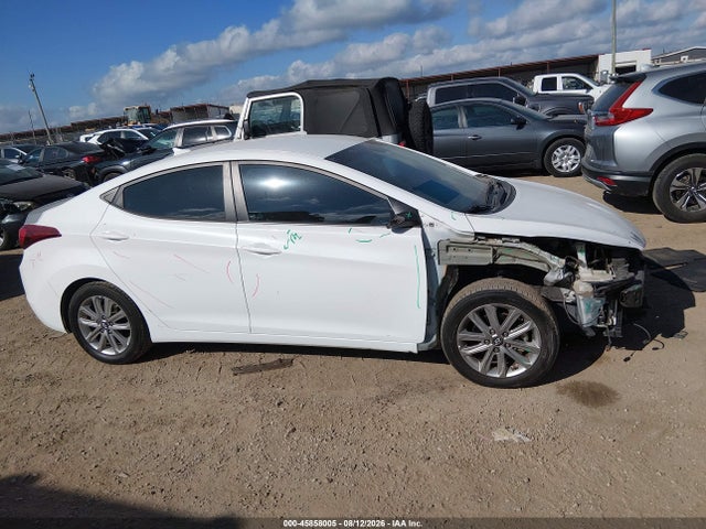 2016 Hyundai Elantra Se მანქანა იყიდება აუქციონზე, vin: 5NPDH4AE2GH660503, აუქციონის ნომერი: 45858005