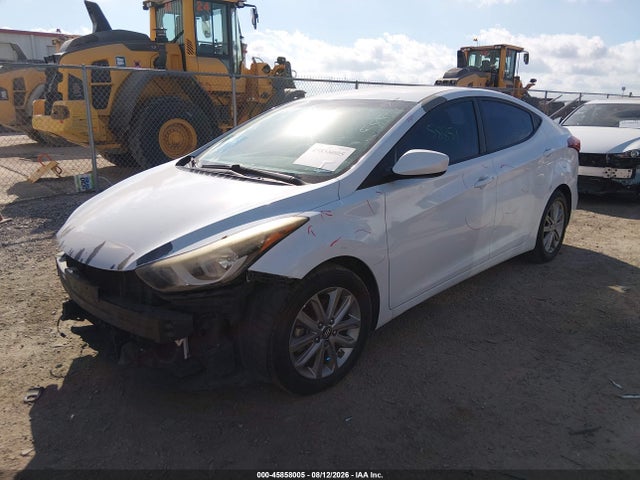 2016 Hyundai Elantra Se მანქანა იყიდება აუქციონზე, vin: 5NPDH4AE2GH660503, აუქციონის ნომერი: 45858005