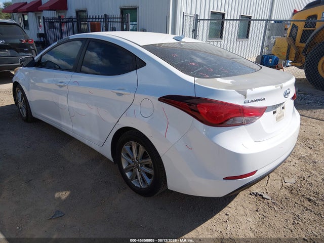 2016 Hyundai Elantra Se მანქანა იყიდება აუქციონზე, vin: 5NPDH4AE2GH660503, აუქციონის ნომერი: 45858005