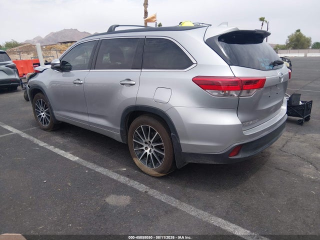 Aukcja sprzedaży 2017 Toyota Highlander Se, vin: 5TDJZRFH2HS365526, numer aukcji: 45858050