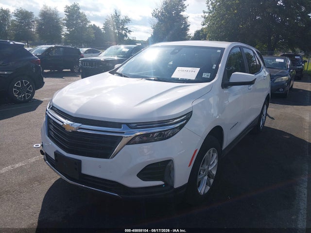 45858104 :رقم المزاد ، 3GNAXKEV6NL242454 vin ، 2022 Chevrolet Equinox Fwd Lt مزاد بيع