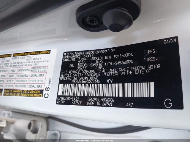 Toyota 4runner Limited 2024 JTEKU5JR6R6278446 Image 9