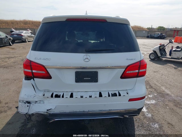 2017 Mercedes-benz Gls 450 4matic მანქანა იყიდება აუქციონზე, vin: 4JGDF6EE2HA975916, აუქციონის ნომერი: 45858159