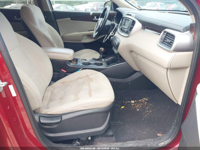 2016 Kia Sorento 2.4l Lx მანქანა იყიდება აუქციონზე, vin: 5XYPGDA37GG099673, აუქციონის ნომერი: 45858199