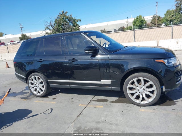 2016 Land Rover Range Rover 5.0l V8 Supercharged მანქანა იყიდება აუქციონზე, vin: SALGS2EF9GA270309, აუქციონის ნომერი: 45858253