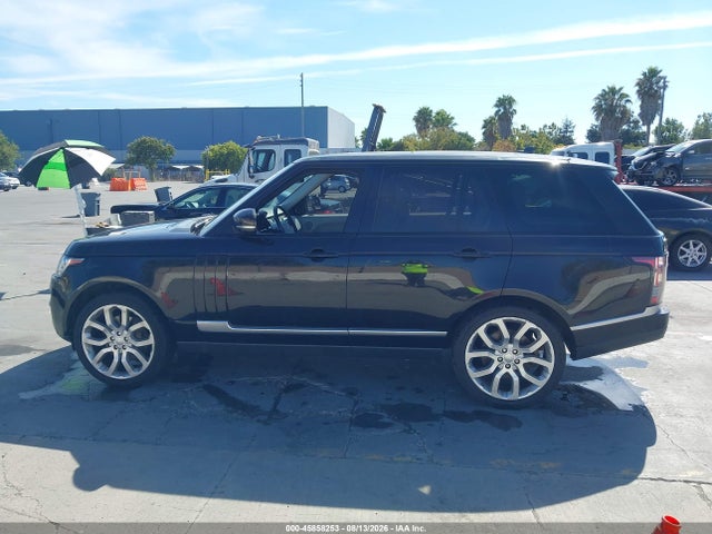 2016 Land Rover Range Rover 5.0l V8 Supercharged მანქანა იყიდება აუქციონზე, vin: SALGS2EF9GA270309, აუქციონის ნომერი: 45858253