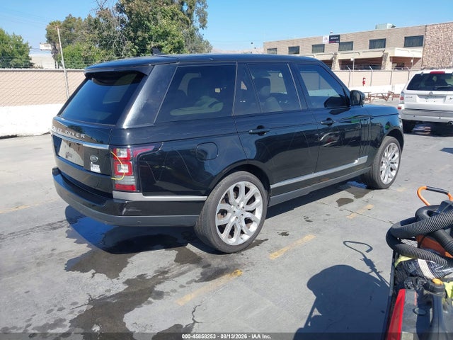 2016 Land Rover Range Rover 5.0l V8 Supercharged მანქანა იყიდება აუქციონზე, vin: SALGS2EF9GA270309, აუქციონის ნომერი: 45858253