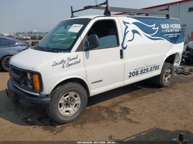 Aukcja sprzedaży 1999 Chevrolet Express, vin: 1GCHG35R6X1158404, numer aukcji: 45858259