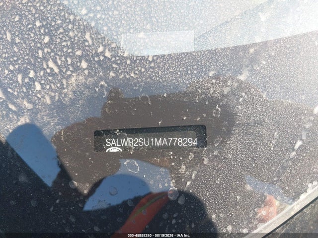 SALWR2SU1MA778294 Land Rover Range Rover Sport Hse Silver Edition Mhev