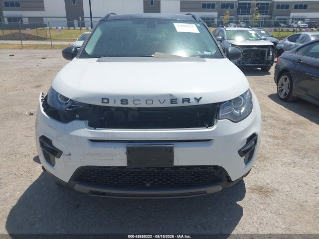 2018 Land Rover Discovery Sport Hse მანქანა იყიდება აუქციონზე, vin: SALCR2RX9JH730323, აუქციონის ნომერი: 45858322