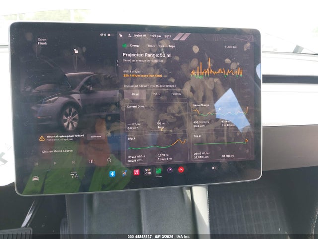 Продаж на аукціоні авто 2022 Tesla Model Y Long Range Dual Motor All-wheel Drive, vin: 7SAYGDEE4NF370941, номер лоту: 45858337