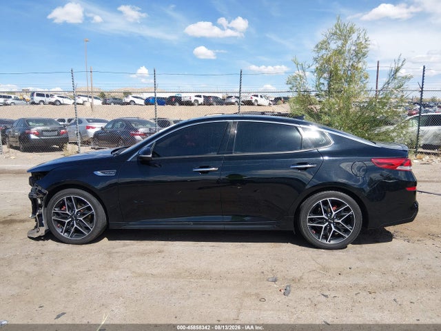 2019 Kia Optima Sx Turbo მანქანა იყიდება აუქციონზე, vin: 5XXGW4L20KG300592, აუქციონის ნომერი: 45858342