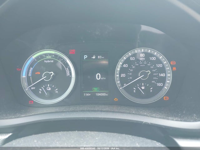 Aukcja sprzedaży 2019 Hyundai Sonata Hybrid Se, vin: KMHE24L32KA089513, numer aukcji: 45858345