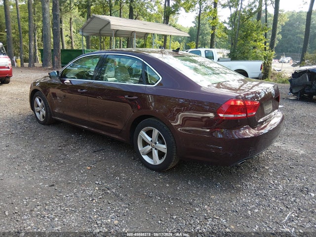 45858378 :رقم المزاد ، 1VWBP7A39DC000179 vin ، 2013 Volkswagen Passat 2.5l Se مزاد بيع