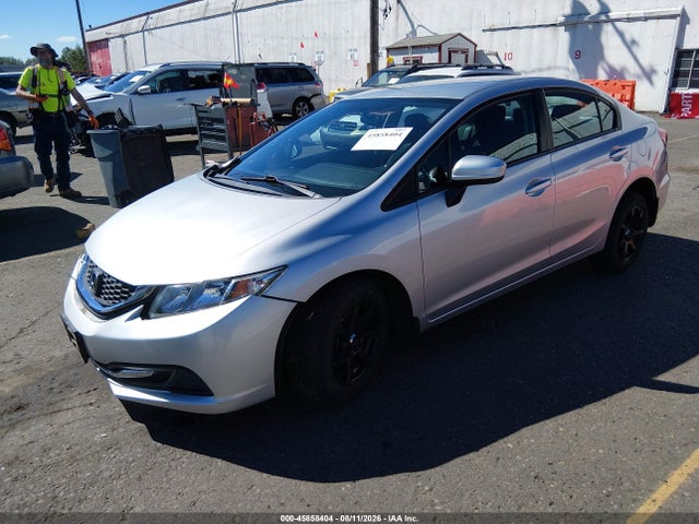 Honda Civic Lx 2014 19XFB2F51EE226615 Image 2