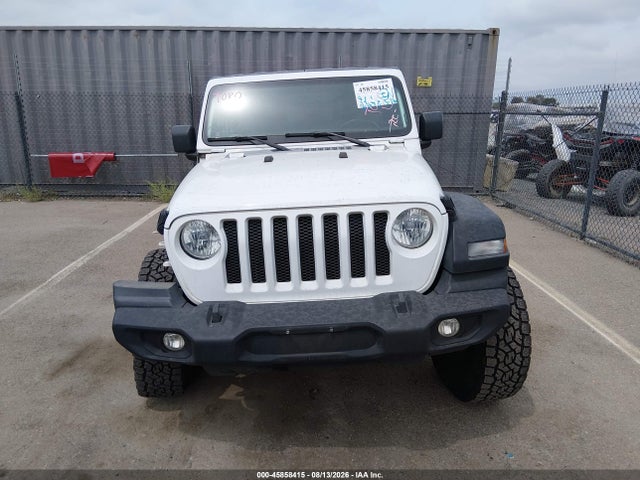 2021 Jeep Wrangler Unlimited Sport S 4x4 მანქანა იყიდება აუქციონზე, vin: 1C4HJXDN1MW630403, აუქციონის ნომერი: 45858415