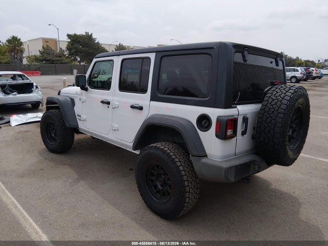 2021 Jeep Wrangler Unlimited Sport S 4x4 მანქანა იყიდება აუქციონზე, vin: 1C4HJXDN1MW630403, აუქციონის ნომერი: 45858415